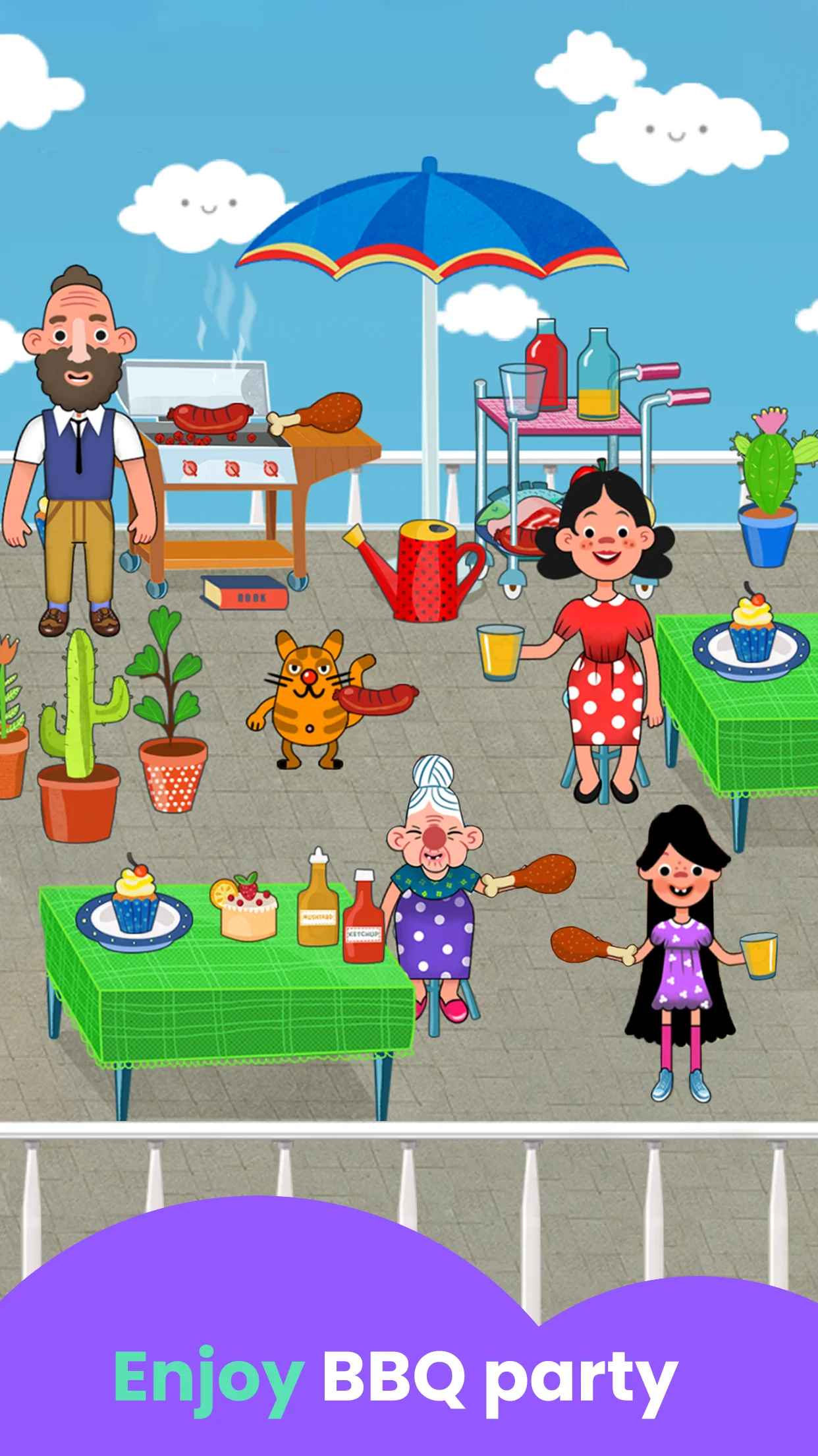 kids playhouse game gameplay screenshot 3